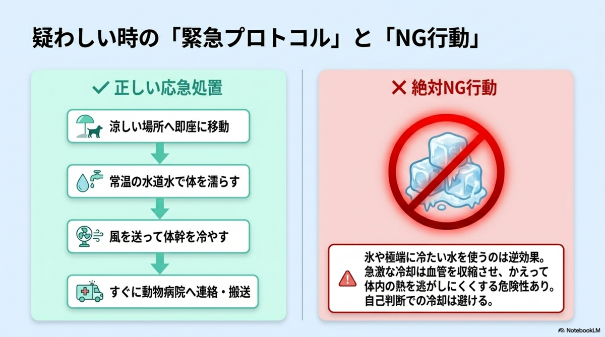 熱中症が疑われるときの正しい応急処置と絶対にやってはいけないNG行動
